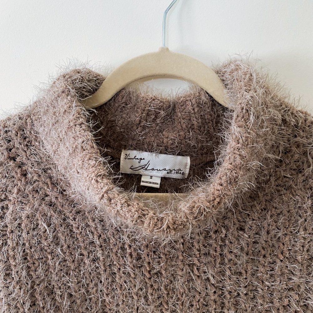 Vintage Havana Chunky Mock Turtleneck Sweater - Picture 2 of 3